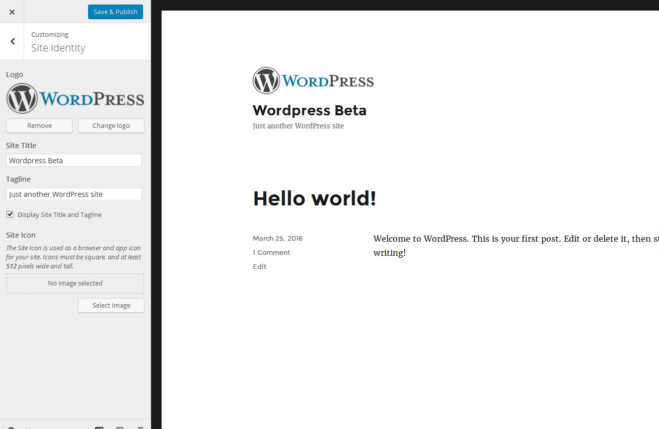 wordpress-4.5-kohandatud-logo