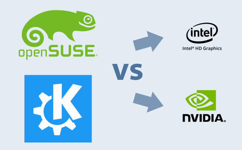openSUSE (Tumbleweed) kuidas sülearvutis vahetada Inteli ja Nvidia graafikakaartide vahel